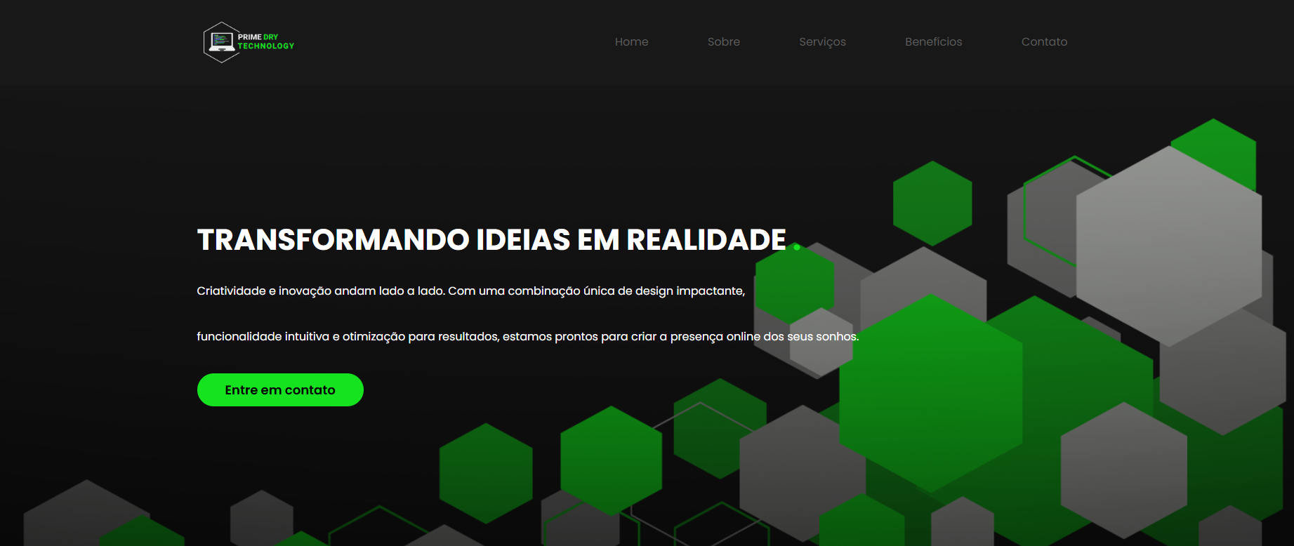 Capa principal do projeto